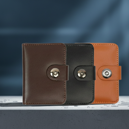 Men’s Premium Leather Wallet – Pack of 3 | Slim, Stylish & Durable Wallets for Daily Use, Travel & Gifts