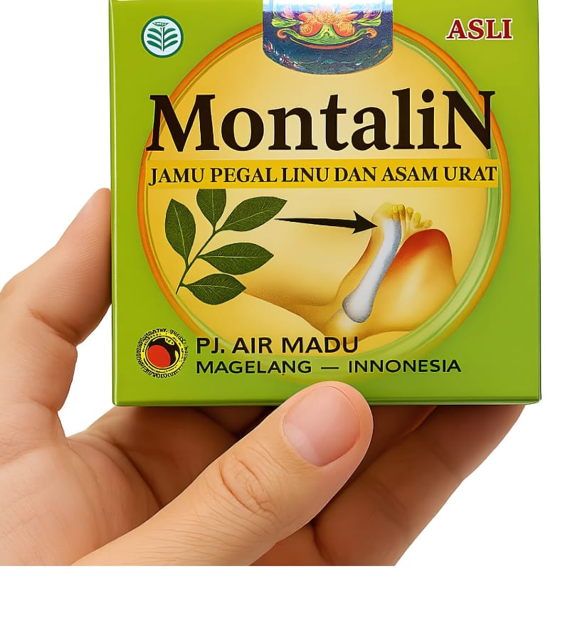 🌿 Montalin Herbal Capsules, Made In Indonesia – Natural Support for Joint Comfort & Mobility