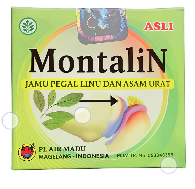 🌿 Montalin Herbal Capsules, Made In Indonesia – Natural Support for Joint Comfort & Mobility