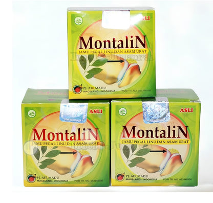 🌿 Montalin Herbal Capsules, Made In Indonesia – Natural Support for Joint Comfort & Mobility