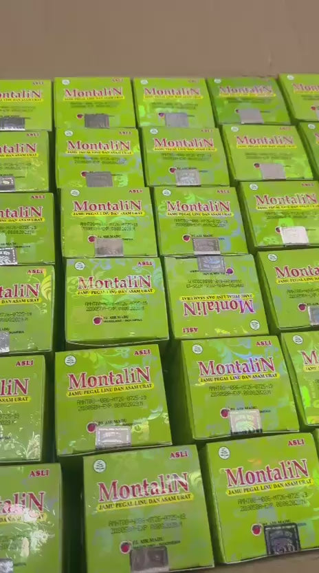 Montalin Herbal Capsules – Premium Joint & Muscle Support | Made in Indonesia